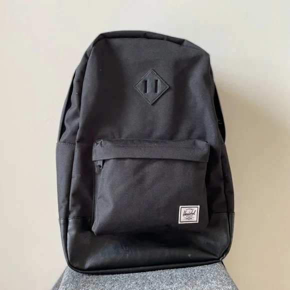 Black Herschel Backpacks